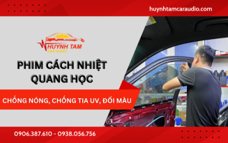 Dịch vụ dán phim cách nhiệt quang học chống nóng, chống tia UV, đổi màu tại Thủ Đức
