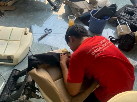 Bọc da ghế và nội thất