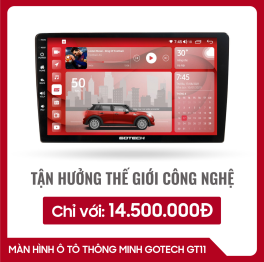 MÀN HÌNH Ô TÔ THÔNG MINH GOTECH GT11