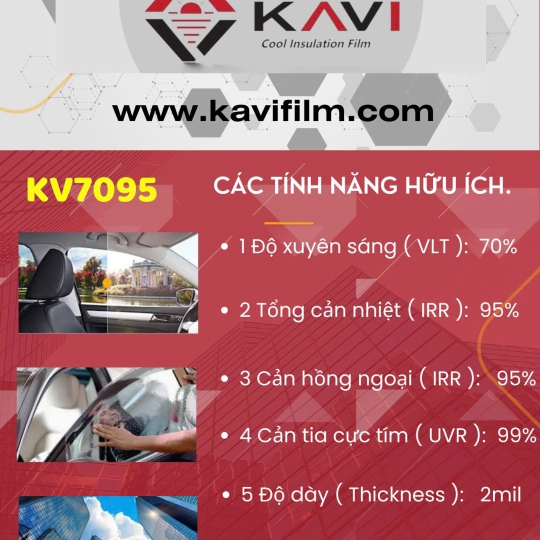 Phim Cách Nhiệt Kavi – Mẫu KV7095