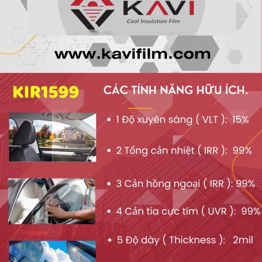 Phim Cách Nhiệt Kavi – Mẫu KIR1599