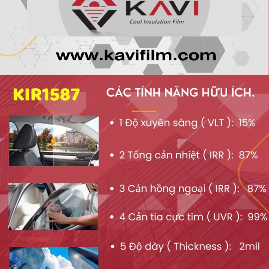 Phim Cách Nhiệt Kavi – Mẫu KIR1587